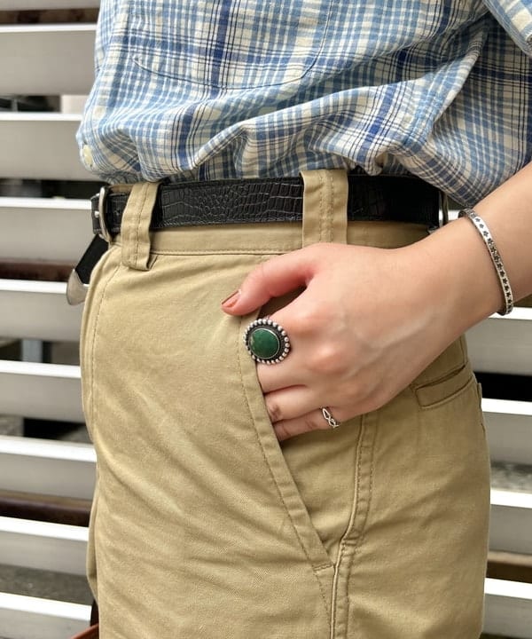 まつむさんの「BEAMS WOMEN｜ボーイ ベーシック Tシャツ」を使ったコーディネート