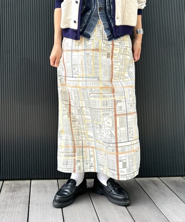 つぼさんの「BEAMS WOMEN｜ボーイ メトロ チェック スカート」を使ったコーディネート