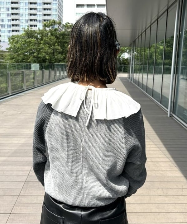 つぼさんの「BEAMS WOMEN｜maturely / フェイクレザー フック イージーパンツ」を使ったコーディネート
