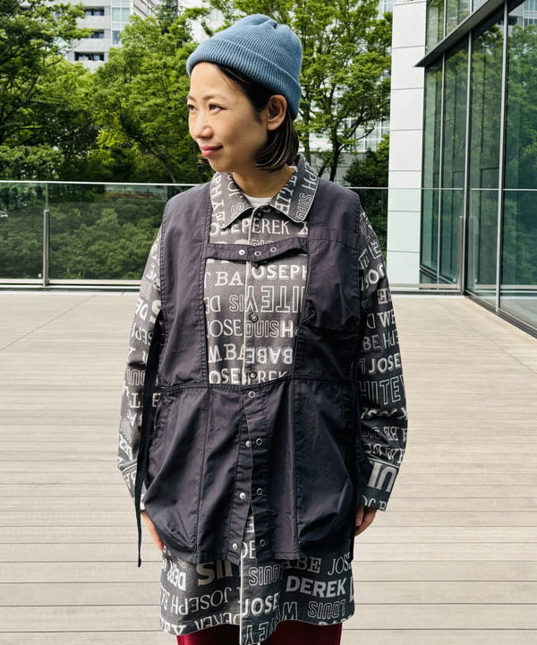 つぼさんの「BEAMS WOMEN｜organicsta / ソフト ロール ビーニー」を使ったコーディネート