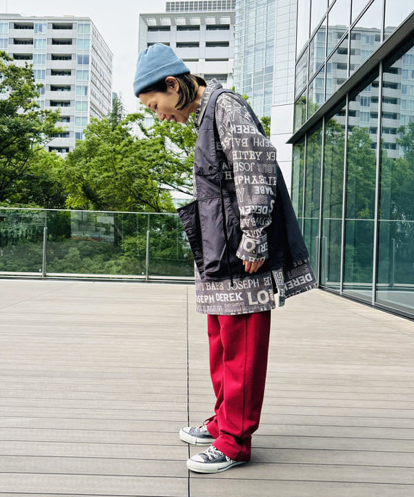 つぼさんの「BEAMS WOMEN｜organicsta / ソフト ロール ビーニー」を使ったコーディネート