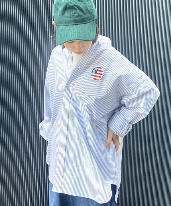 つぼさんの「BEAMS WOMEN｜ボーイ ベーシック Tシャツ」を使ったコーディネート