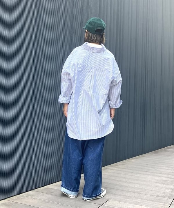 つぼさんの「BEAMS WOMEN｜ボーイ ベーシック Tシャツ」を使ったコーディネート