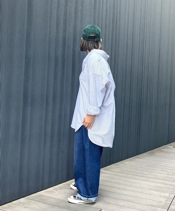 つぼさんの「BEAMS WOMEN｜ボーイ ベーシック Tシャツ」を使ったコーディネート