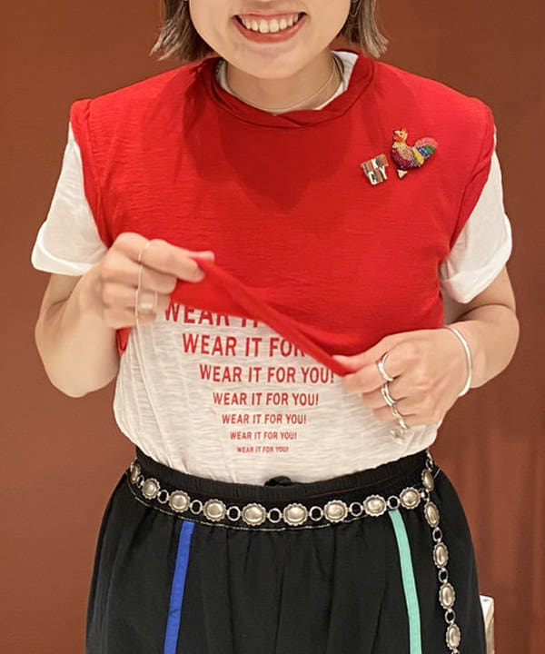 優意さんの「BEAMS WOMEN｜1/2ソリッド リブ ソックス」を使ったコーディネート