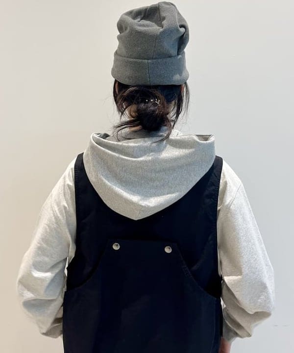 にしだてさんの「BEAMS WOMEN｜BRIEFING &times; BEAMS BOY / 別注 ヘルメット バッグ」を使ったコーディネート
