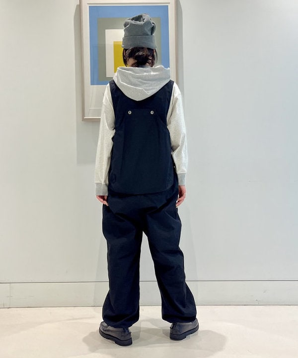 にしだてさんの「BEAMS WOMEN｜BRIEFING &times; BEAMS BOY / 別注 ヘルメット バッグ」を使ったコーディネート