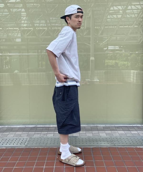 Lazzyさんの「BEAMS / テック ルーズ Tシャツ 24SS」を使ったコーディネート