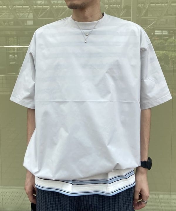 Lazzyさんの「BEAMS / テック ルーズ Tシャツ 24SS」を使ったコーディネート