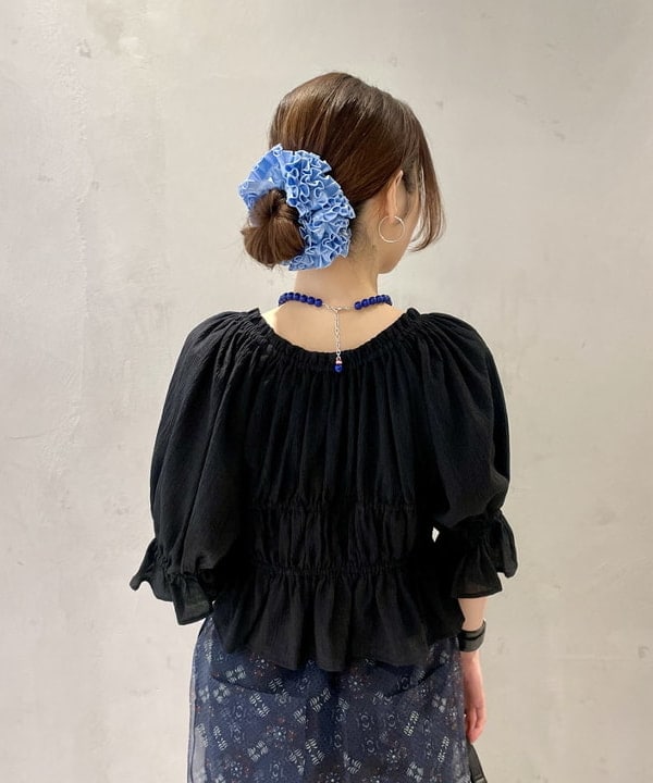 カタヤマ アヤさんの「BEAMS WOMEN｜メッシュ トリム カップ キャミソール」を使ったコーディネート