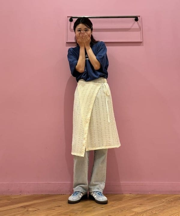 佐々木 南美さんの「BEAMS WOMEN｜Ray BEAMS / シルバー パフ ハート ネックレス」を使ったコーディネート