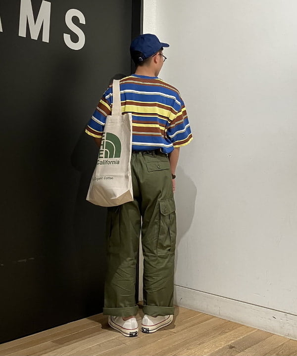 土田 達也さんの「BEAMS WOMEN｜【別注】BUZZ RICKSON'S / ポプリン アーミーパンツ」を使ったコーディネート