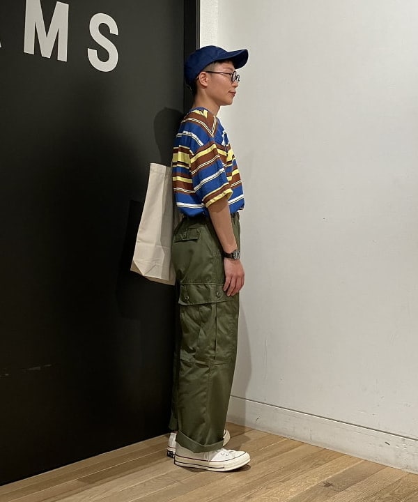 土田 達也さんの「BEAMS WOMEN｜【別注】BUZZ RICKSON'S / ポプリン アーミーパンツ」を使ったコーディネート