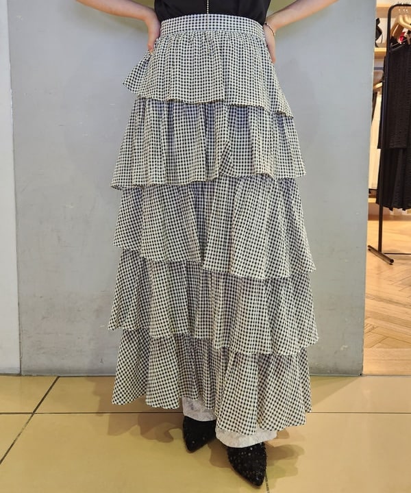 saori KATOさんの「BEAMS WOMEN｜Ray BEAMS / カット レース シアー パンツ」を使ったコーディネート