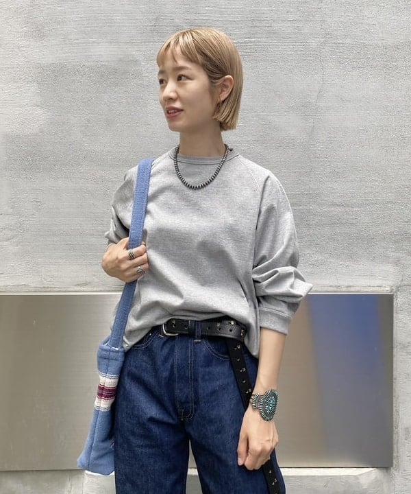 Kaoru Sakumaさんの「BEAMS WOMEN｜HAVERSACK / プレーティング ステッチ カットソー」を使ったコーディネート
