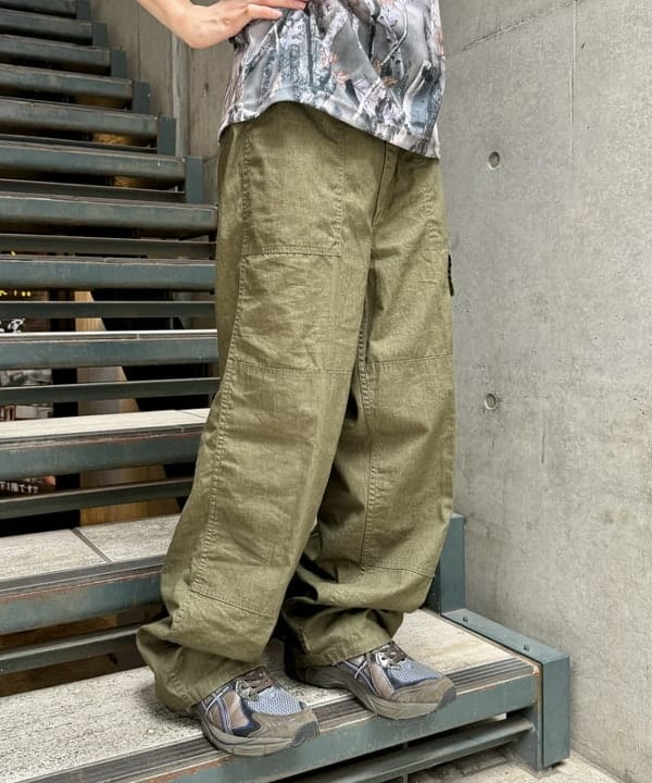 Ryohei Takataさんの「BEAMS WOMEN｜BEAMS / メッシュ プリント ルーズTシャツ」を使ったコーディネート