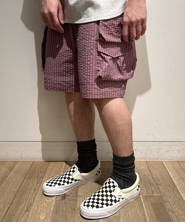 及川 晃さんの「BEAMS WOMEN｜BEAMS / リネン ベレー▲」を使ったコーディネート