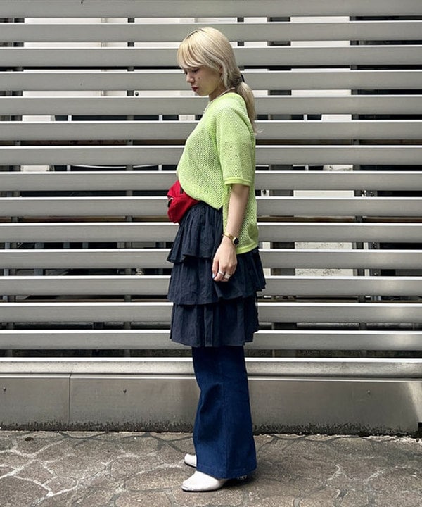 ナツハさんの「BEAMS WOMEN｜淡水 パール ネックレス」を使ったコーディネート