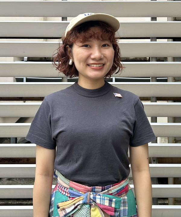 まつむさんの「BEAMS WOMEN｜ボーイ ベーシック Tシャツ」を使ったコーディネート