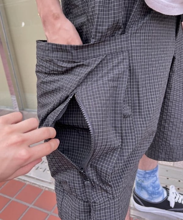 石郷岡 稜さんの「NULL TOKYO × BEAMS / 別注 Out Side Shorts」を使ったコーディネート