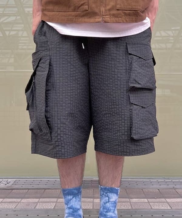石郷岡 稜さんの「NULL TOKYO × BEAMS / 別注 Out Side Shorts」を使ったコーディネート