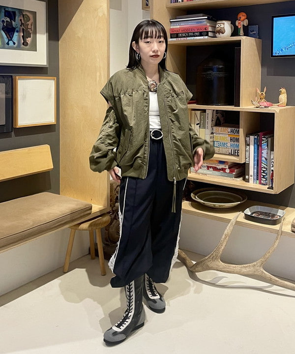 ハルキ　モモナさんの「BEAMS WOMEN｜」を使ったコーディネート