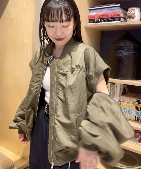 ハルキ　モモナさんの「BEAMS WOMEN｜」を使ったコーディネート