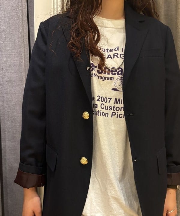 チナツさんの「BEAMS WOMEN｜BEAMS BOY / シルバー925 ナロー パームカフ」を使ったコーディネート