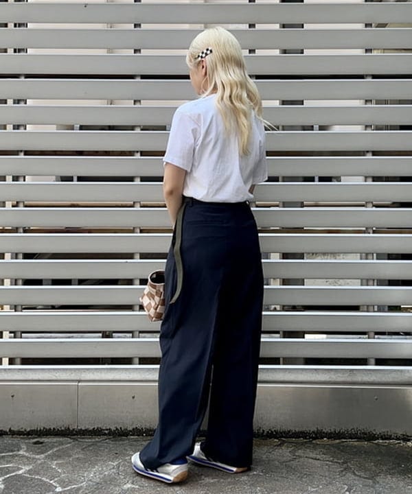 ナツハさんの「BEAMS WOMEN｜GEVAERT BANDWEVERIJ / 30mm ソリッド ベルト 23FW」を使ったコーディネート