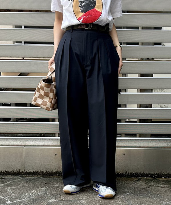 ナツハさんの「BEAMS WOMEN｜GEVAERT BANDWEVERIJ / 30mm ソリッド ベルト 23FW」を使ったコーディネート