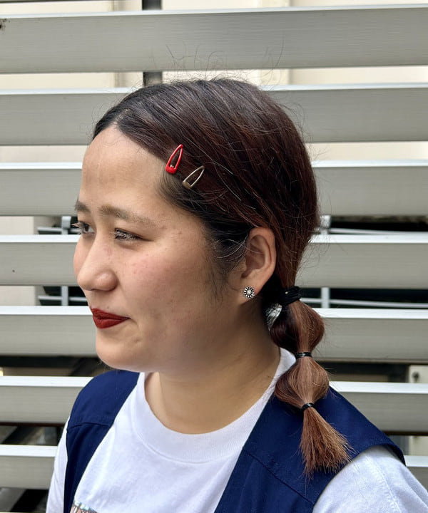 Kyooka Sayakaさんの「BEAMS WOMEN｜プチ エポ ヘアピン 10P」を使ったコーディネート