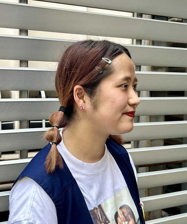 Kyooka Sayakaさんの「BEAMS WOMEN｜プチ エポ ヘアピン 10P」を使ったコーディネート