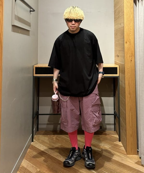 三宅 康平さんの「BEAMS WOMEN｜NULL TOKYO × BEAMS / 別注 Out Side Shorts」を使ったコーディネート