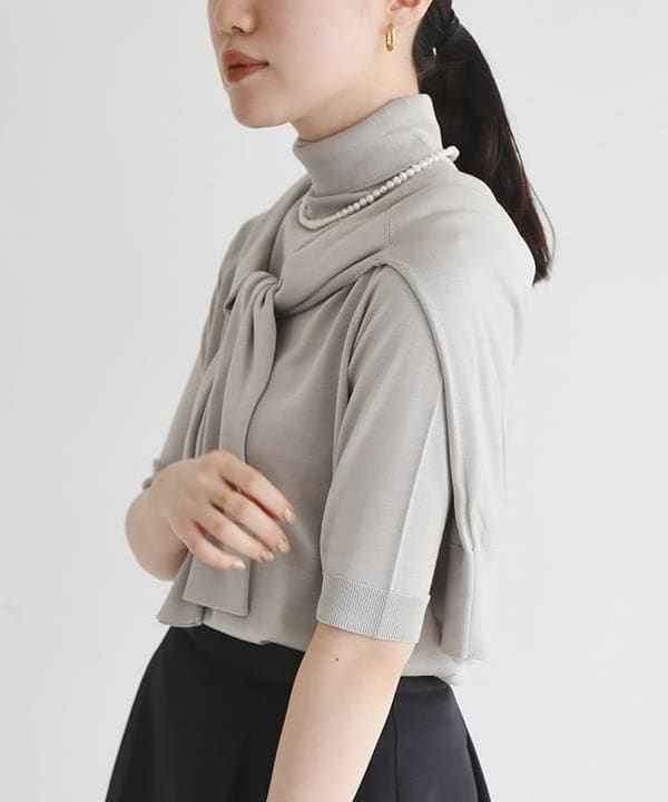 大浦 栞さんの「BEAMS WOMEN｜オーガンジー フレアスカート.」を使ったコーディネート
