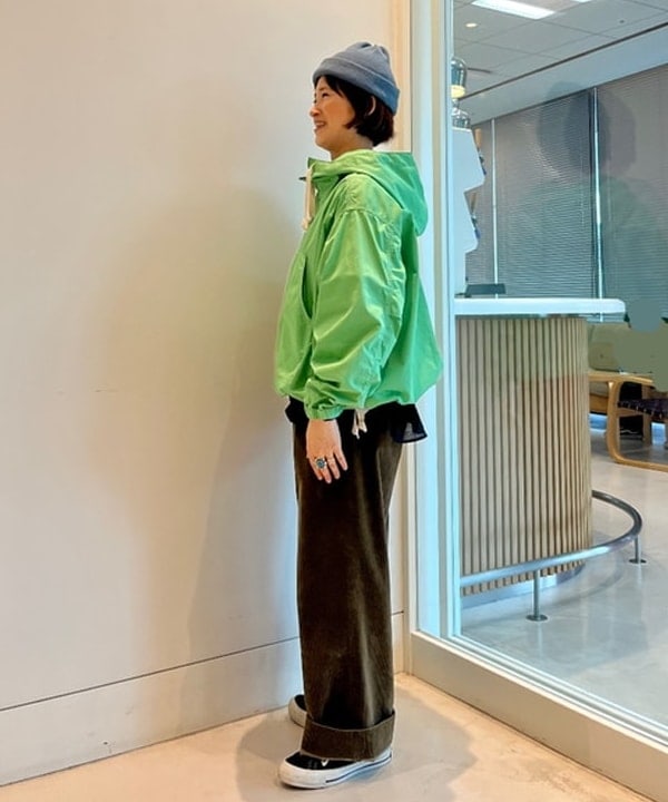 木村 梨香さんの「BEAMS WOMEN｜サイド ボタン アノラック」を使ったコーディネート