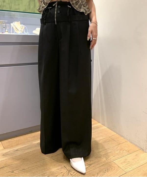 れいなさんの「BEAMS WOMEN｜Ray BEAMS / ポインテッド ベルト ミュール」を使ったコーディネート