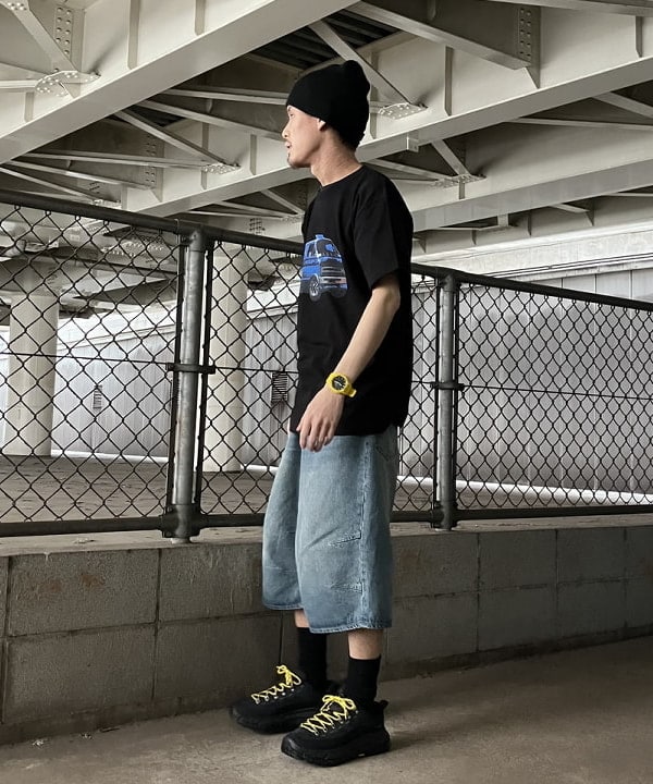 ホサカさんの「BEAMS WOMEN｜G-SHOCK / GAB2100C-9AJF」を使ったコーディネート