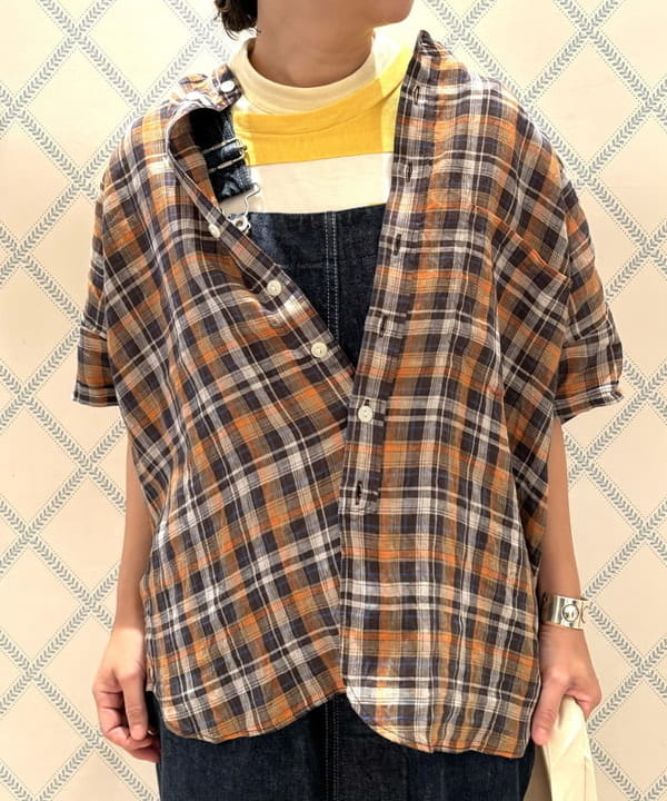 つぼさんの「BEAMS WOMEN｜BEAMS BOY / イレギュラー カット バンダナ」を使ったコーディネート