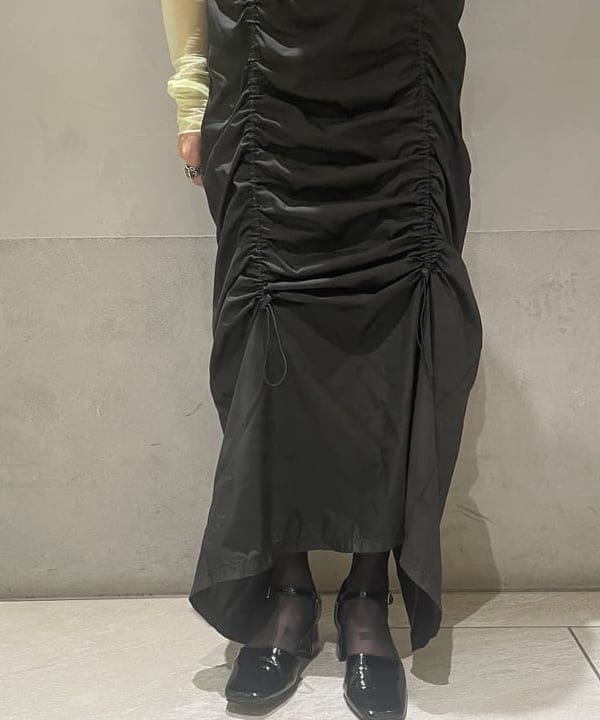 シロヤマさんの「BEAMS WOMEN｜Champion × Ray BEAMS / 別注 ギャザー ノースリーブ ワンピース」を使ったコーディネート