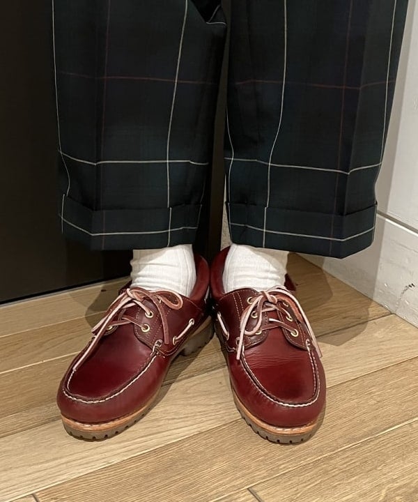 土田 達也さんの「BEAMS WOMEN｜TIMBERLAND / Authentic 3eye Classic Lug」を使ったコーディネート