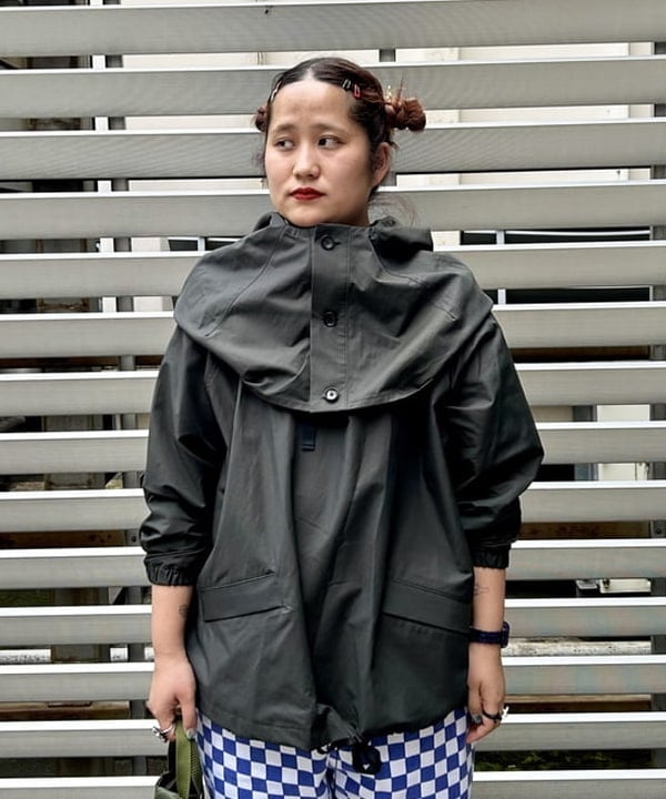 Kyooka Sayakaさんの「BEAMS WOMEN｜HAVERSACK / ギャバ フーディー」を使ったコーディネート