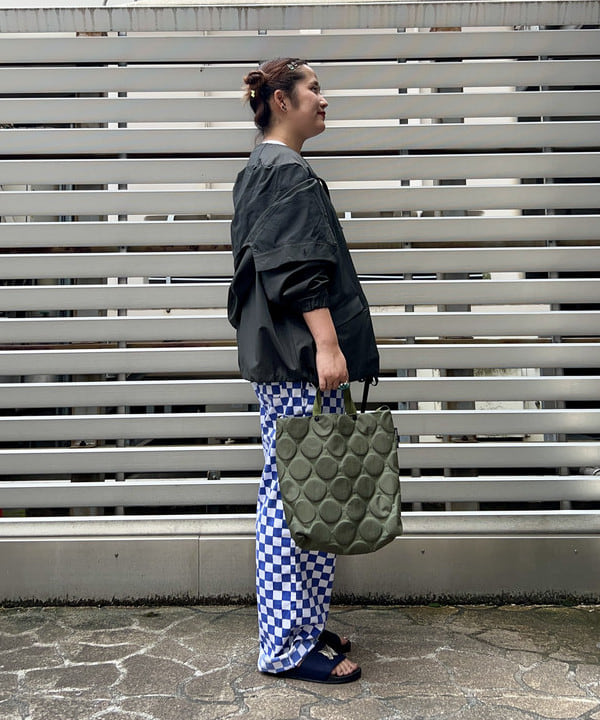 Kyooka Sayakaさんの「BEAMS WOMEN｜HAVERSACK / ギャバ フーディー」を使ったコーディネート
