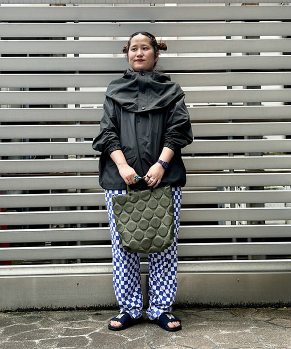 Kyooka Sayakaさんの「BEAMS WOMEN｜HAVERSACK / ギャバ フーディー」を使ったコーディネート