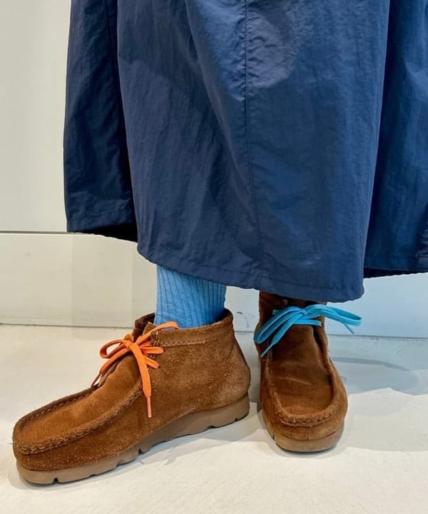 小原 もこさんの「BEAMS WOMEN｜チェック フリルカラー シャツ」を使ったコーディネート
