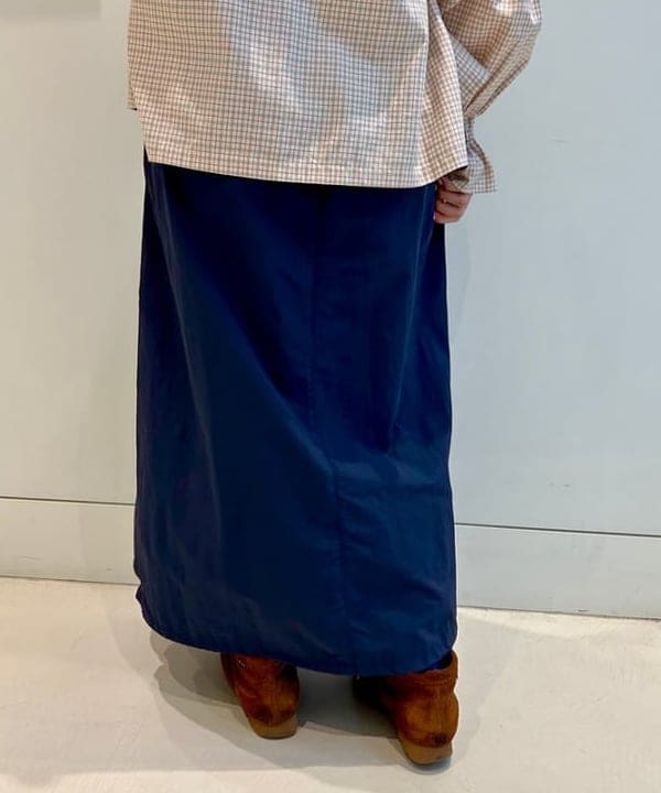 小原 もこさんの「BEAMS WOMEN｜チェック フリルカラー シャツ」を使ったコーディネート