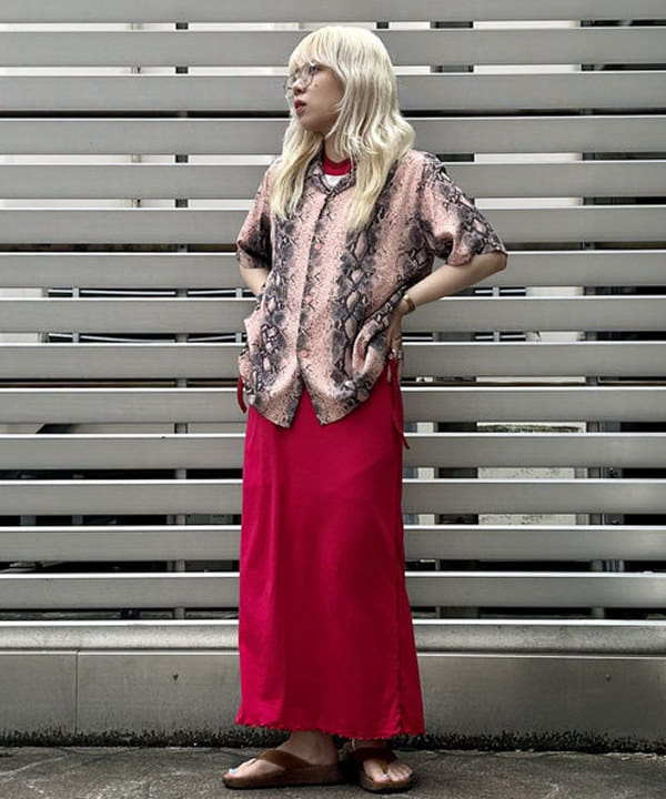 ナツハさんの「BEAMS WOMEN｜BEAMS BOY / GOLDメッキ 0.8mm リング」を使ったコーディネート