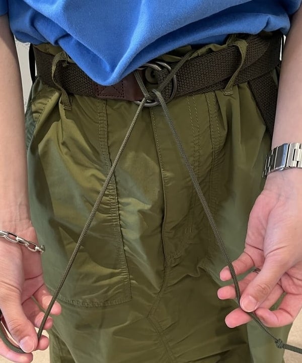 たぐみさんの「BEAMS WOMEN｜GEVAERT BANDWEVERIJ / 30mm ソリッド ベルト 23FW」を使ったコーディネート