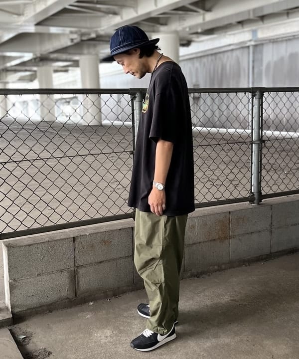 ザキサンさんの「BEAMS WOMEN｜BEAMS / コットン ナイロン オーバーパンツ」を使ったコーディネート
