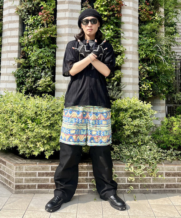 トラ吉さんの「BEAMS WOMEN｜BEAMS / リネン ベレー▲」を使ったコーディネート