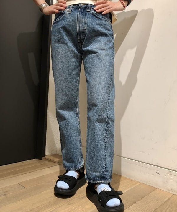 おはぎ(萩原)さんの「BEAMS WOMEN｜orSlow / 別注 No.8 DENIM」を使ったコーディネート